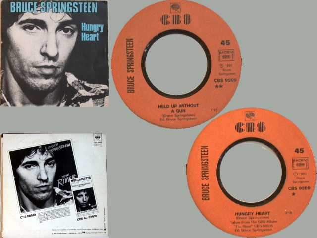 Bruce Springsteen - HUNGRY HEART / HELD UP WITHOUT A GUN
